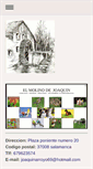 Mobile Screenshot of elmolinodejoaquin.com